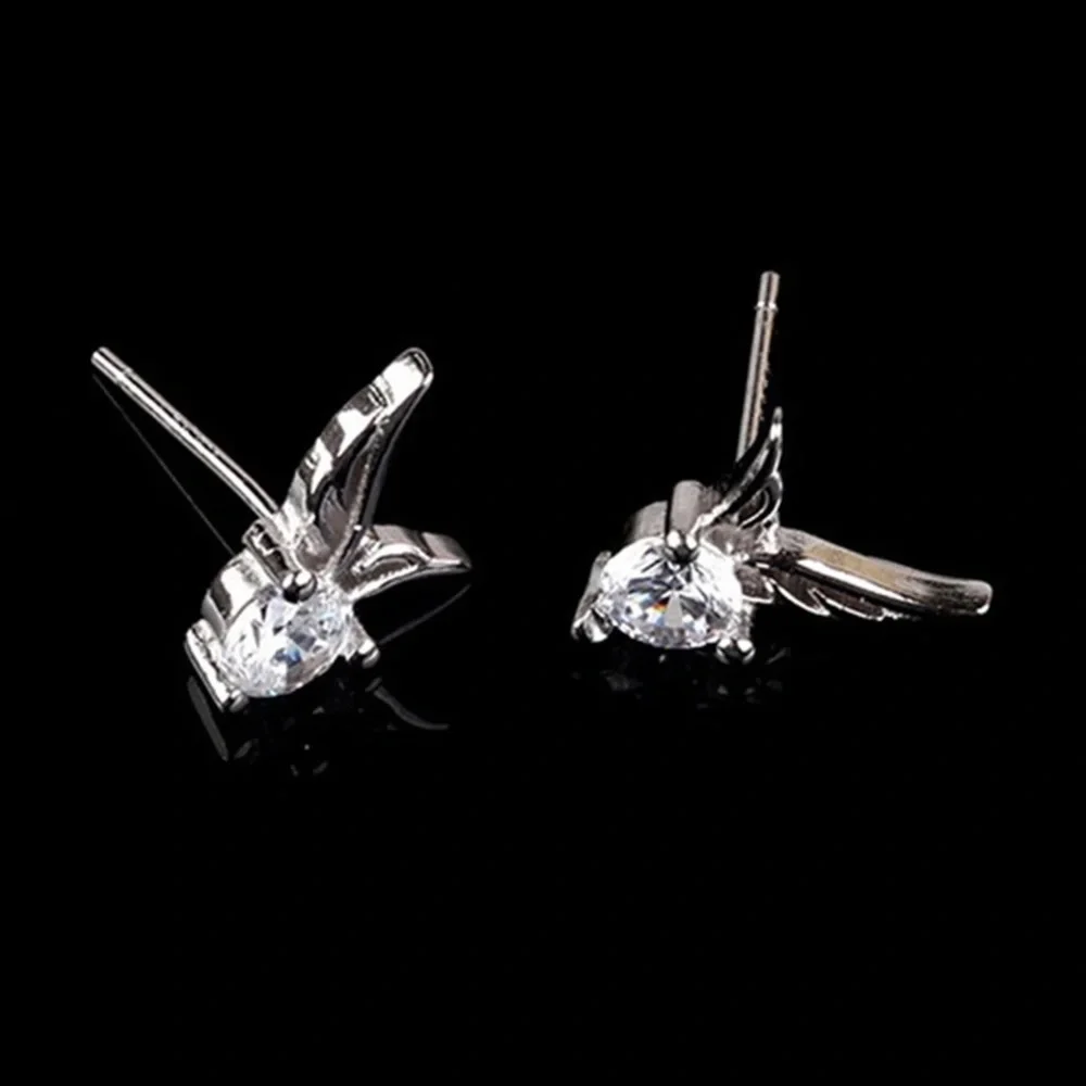 NEW! Mini Angel Wing Stud Earrings NWOT